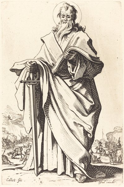 Heiliger Paulus von Jacques Callot