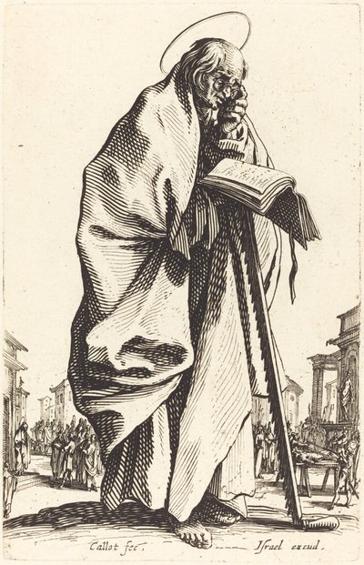 Heiliger Simon von Jacques Callot