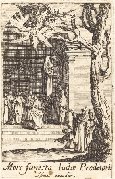 Der Tod des Judas von Jacques Callot