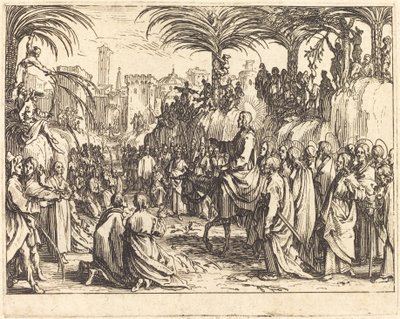 Der Einzug in Jerusalem von Jacques Callot