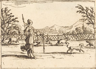 Die Jägerin von Jacques Callot