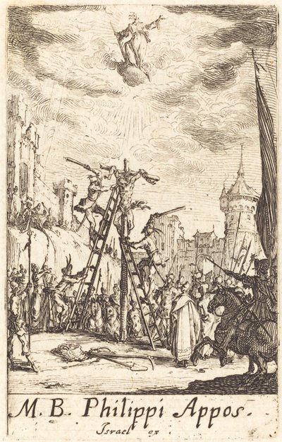Das Martyrium des Heiligen Philippus von Jacques Callot