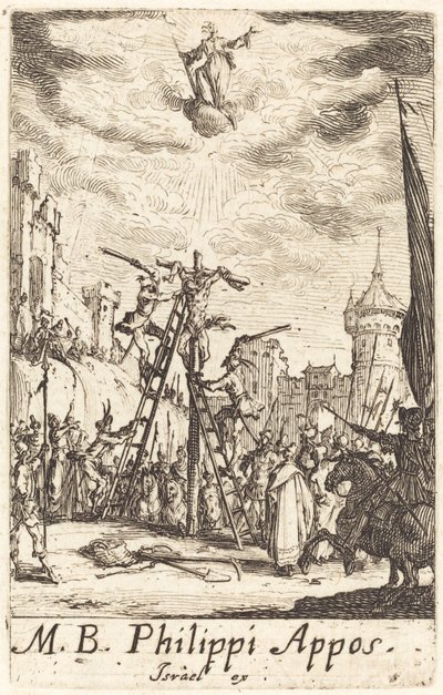 Das Martyrium des Heiligen Philippus von Jacques Callot