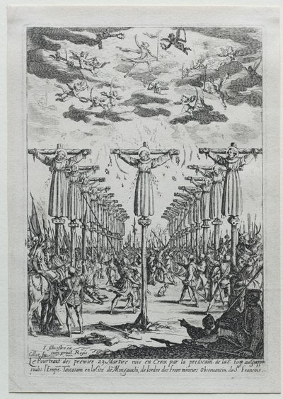 Die Märtyrer von Japan von Jacques Callot