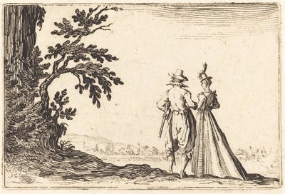 Die Promenade von Jacques Callot
