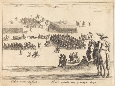 Die Überprüfung, ca. 1627-1628 von Jacques Callot