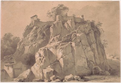 Der Felsen von Beauregard, Lyon von Jacques Callot