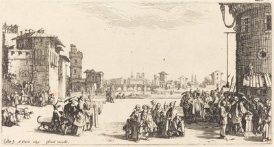 Der Sklavenmarkt von Jacques Callot
