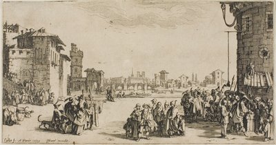Der Sklavenmarkt von Jacques Callot