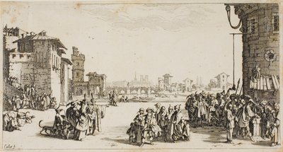 Der Sklavenmarkt von Jacques Callot