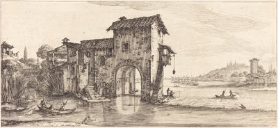 Die Wassermühle von Jacques Callot