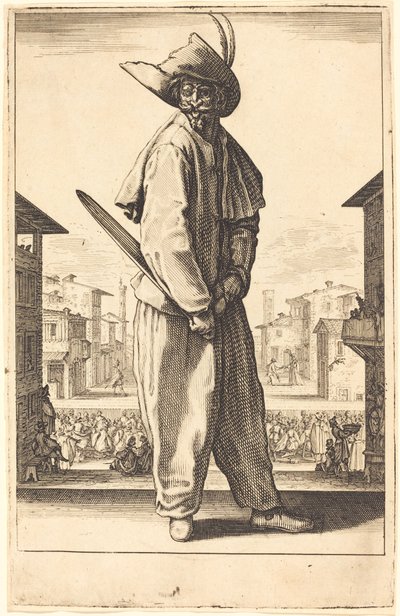 Zanni von Jacques Callot