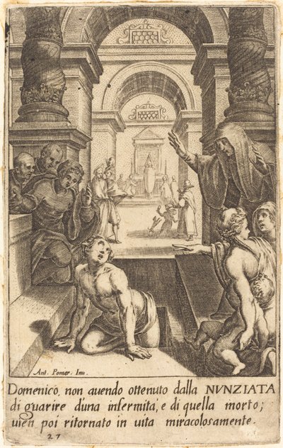 Domenico von Jacques Callot after Antonio Circignani