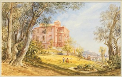 Villa Madama, Rom, 1855 von Jacques Guiaud