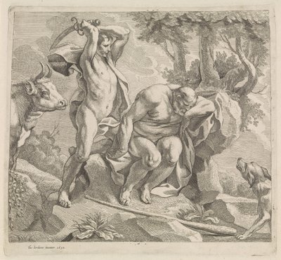 Merkur und Argus von Jacques Jordaens