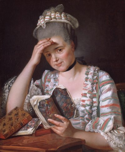 Madame François Buron, 1769 von Jacques Louis David