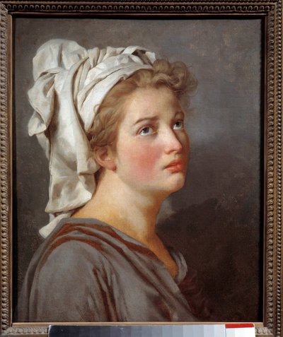 Junge Frau mit Turban von Jacques Louis David