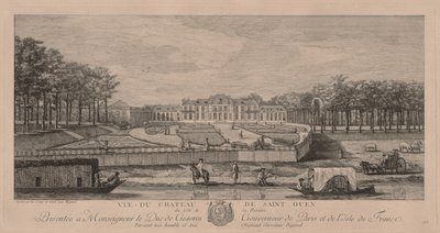 Das Schloss von Saint Ouen von Jacques Rigaud