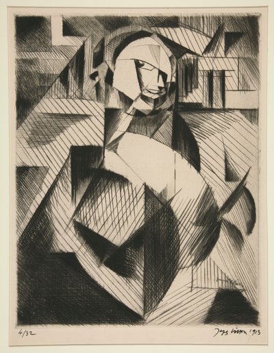 Porträt von von Jacques Villon