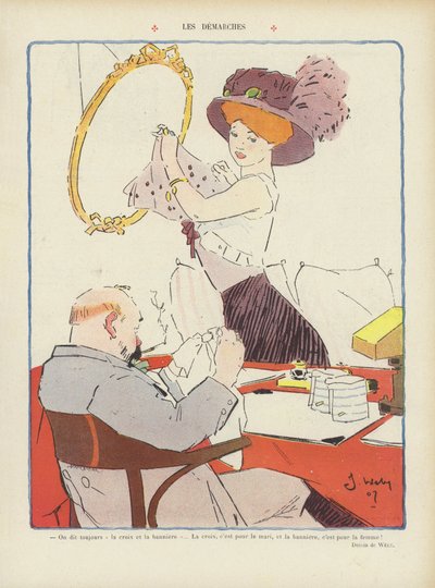 Illustration für Le Rire von Jacques Wely