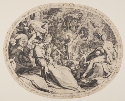 Wunder der Brote von Jacques de Gheyn II