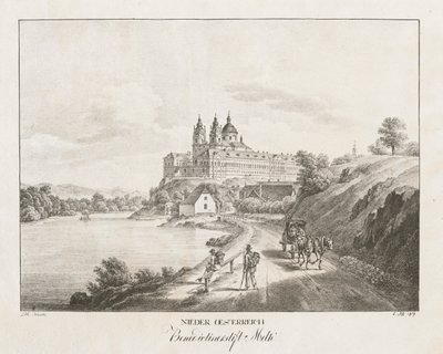 Niederösterreich, Benediktinerstift Melk von Jakob Alt