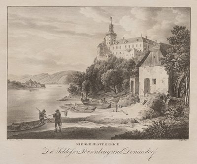 Niederösterreich, Die Schlösser Persenbeug von Jakob Alt