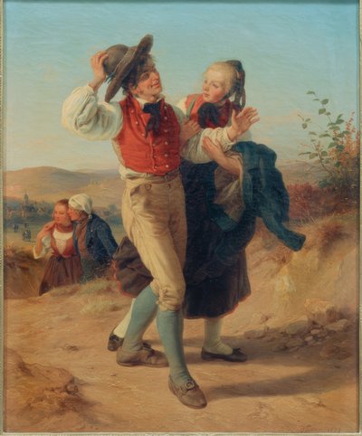 Junges Paar von Jakob Becker