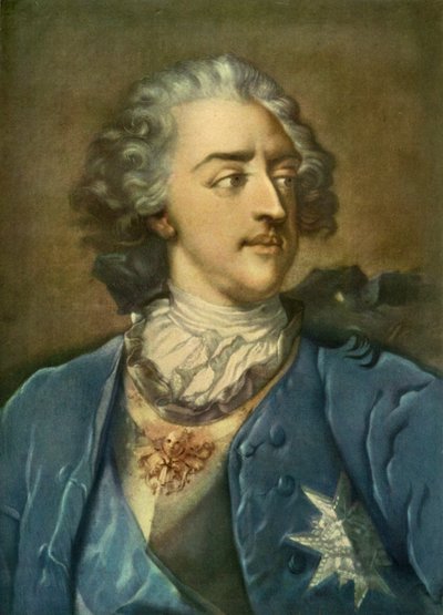 Ludwig XV von Frankreich von Jakob Christoph Le Blon