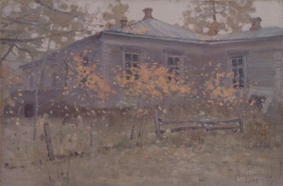 Ein Landhaus im Herbst von Jakov Jakovlevich Kalinichenko