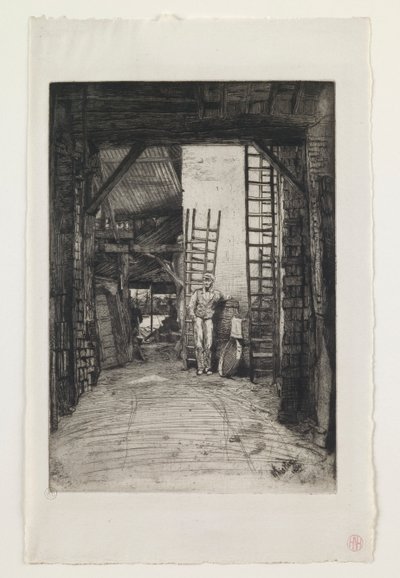 W. Jones, Kalkbrenner, Thames Street von James Abbott McNeill Whistler