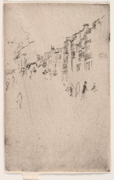 Ein Fragment von Piccadilly von James Abbott McNeill Whistler