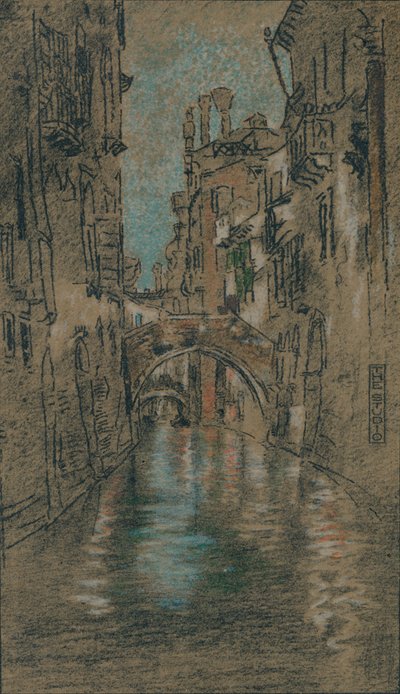 Ein venezianischer Kanal von James Abbott McNeill Whistler