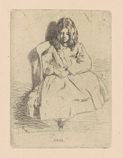 Annie, sitzend von James Abbott McNeill Whistler