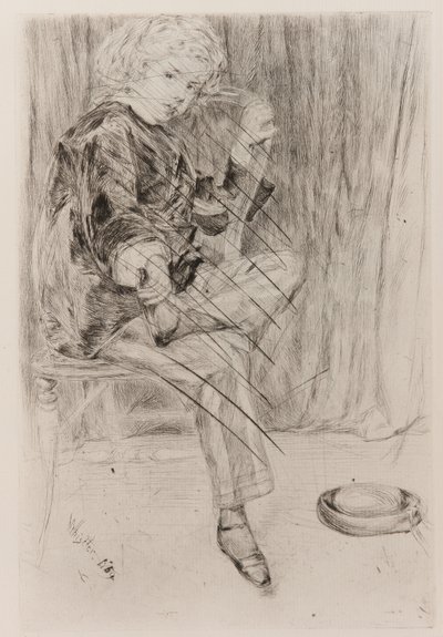 Arthur Haden, 1859 von James Abbott McNeill Whistler