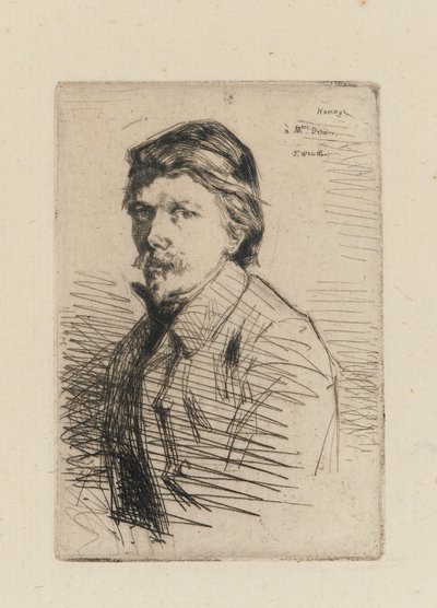 Auguste Delatre von James Abbott McNeill Whistler