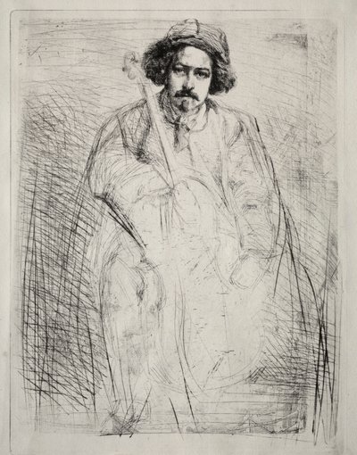 Becquet, 1871 von James Abbott McNeill Whistler
