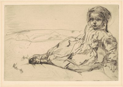 Bibi Valentin, 1859 von James Abbott McNeill Whistler