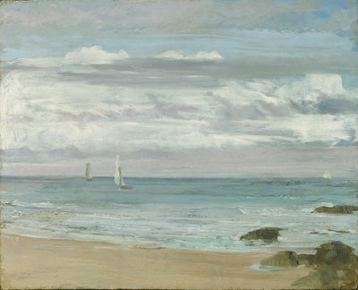 Blau und Silber: Trouville, um 1865 von James Abbott McNeill Whistler