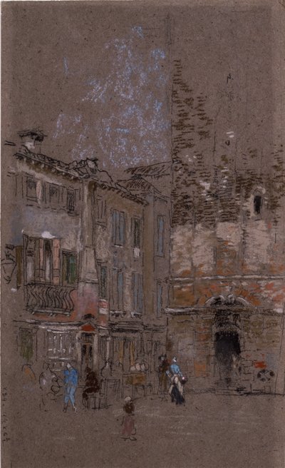 Campanile Santa Margherita, 1879-80 von James Abbott McNeill Whistler