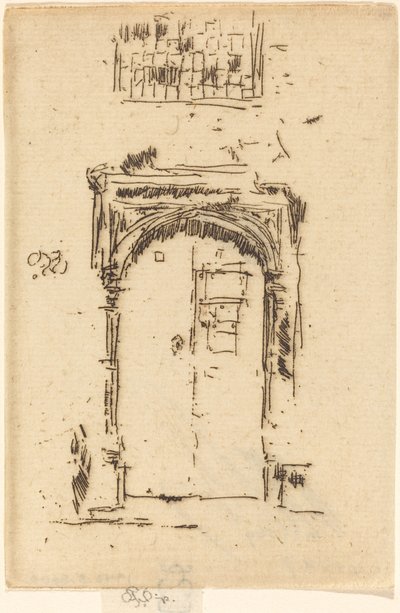 Kirchentür, Edgemere von James Abbott McNeill Whistler