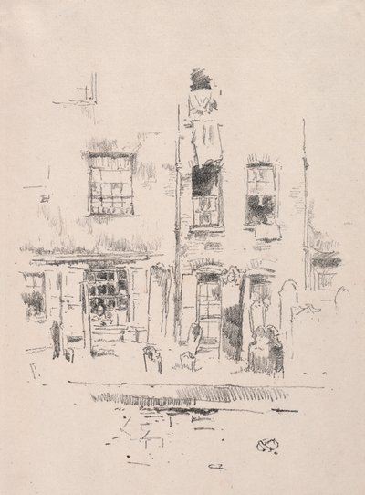 Kirchhof, 1887 von James Abbott McNeill Whistler