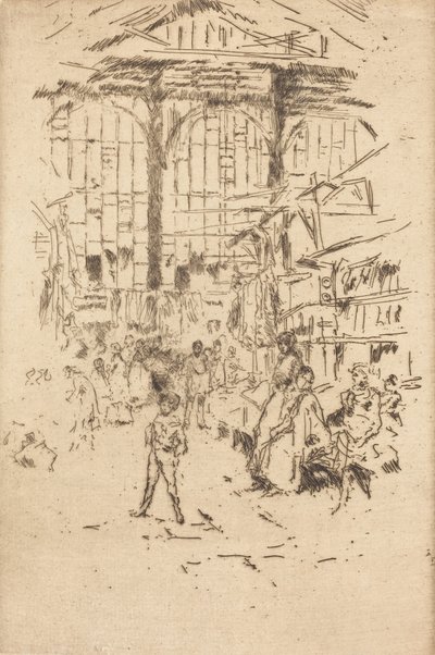 Kleiderbörse, Nr. II von James Abbott McNeill Whistler