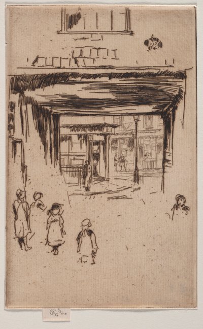 Drury Lane von James Abbott McNeill Whistler