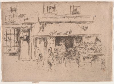 Exeter Street von James Abbott McNeill Whistler