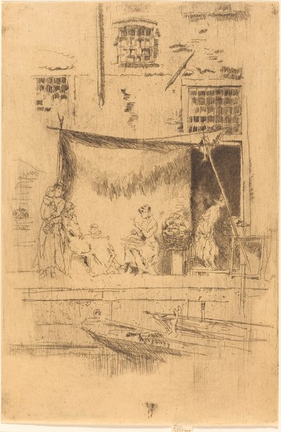 Obststand, 1880 von James Abbott McNeill Whistler