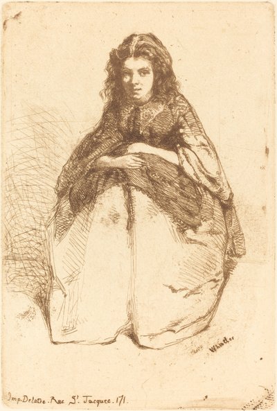Fumette, 1858 von James Abbott McNeill Whistler