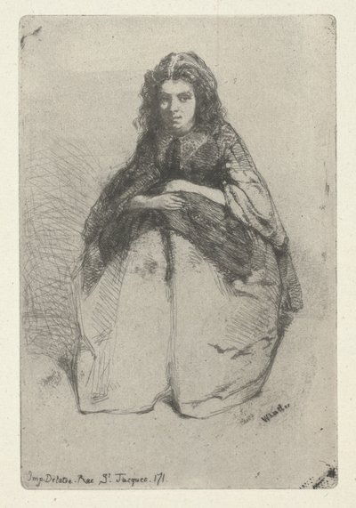 Fumette von James Abbott McNeill Whistler