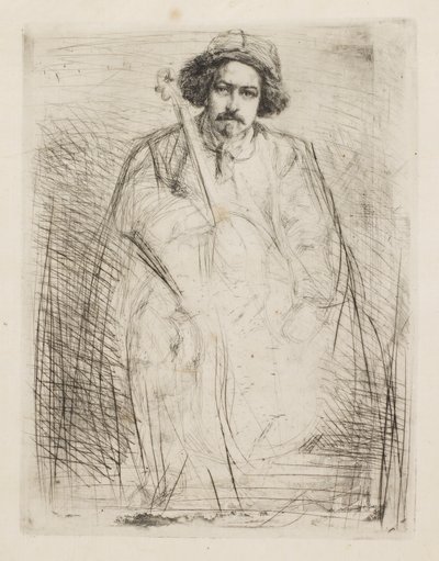 J. Becquet, Bildhauer, 1859 von James Abbott McNeill Whistler
