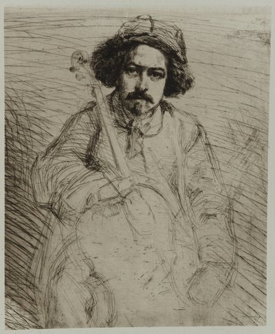 J. Becquet, Bildhauer von James Abbott McNeill Whistler